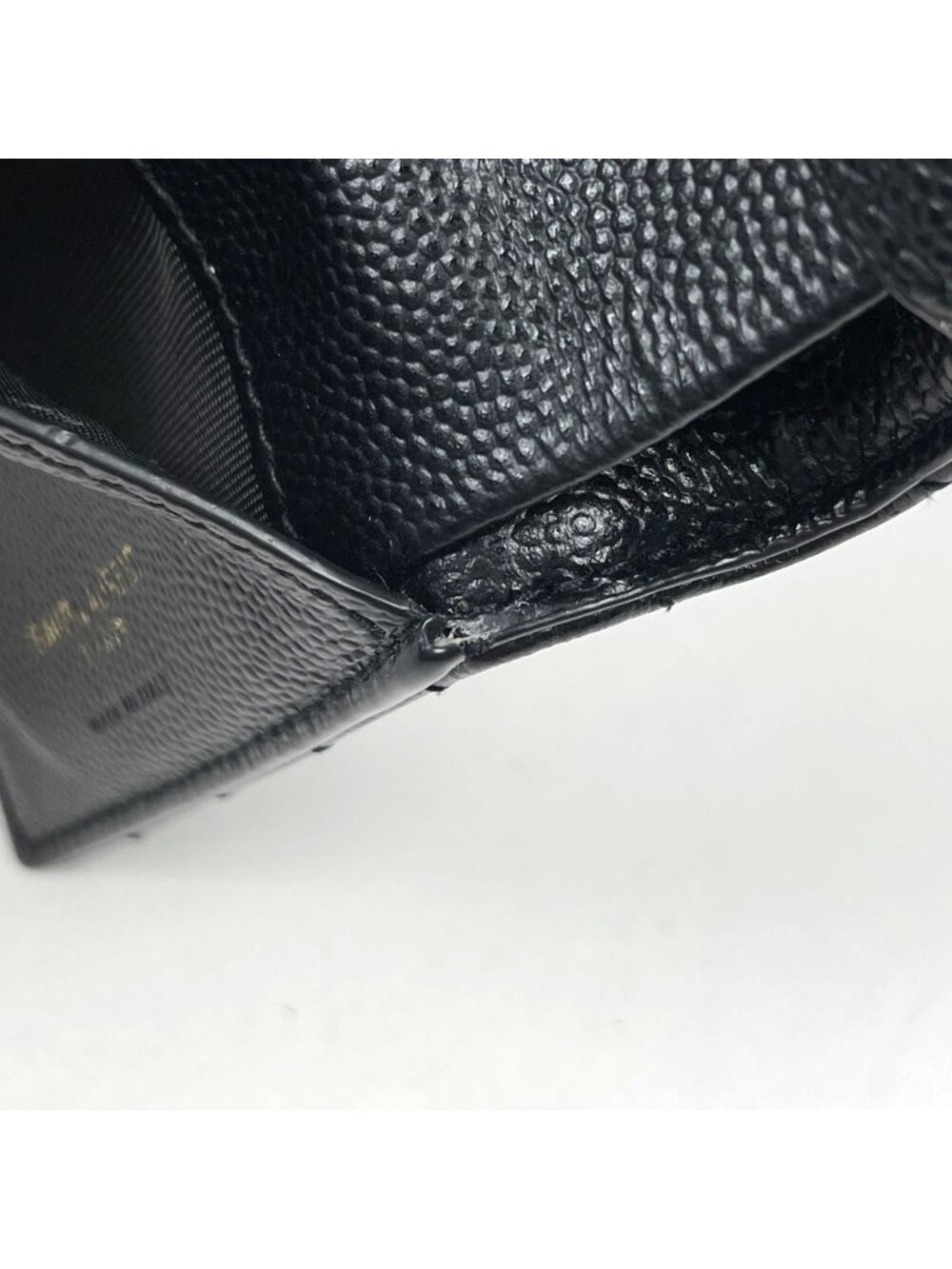 Saint Laurent Bifold Wallet Leather Black - Picture 5 of 8
